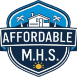 Affordable MHS mobile manufactured modular home services logo 3