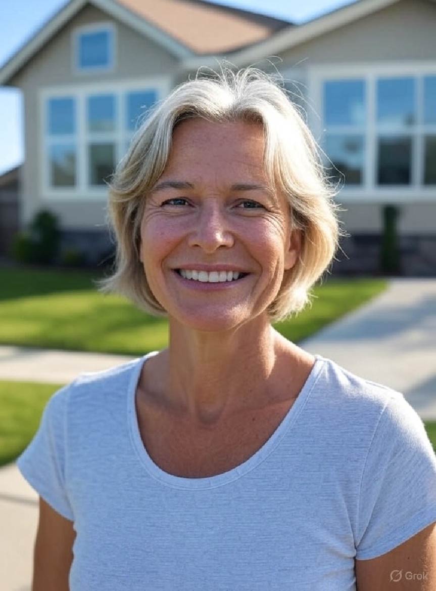 Satisfied manufactured home customer in Florida